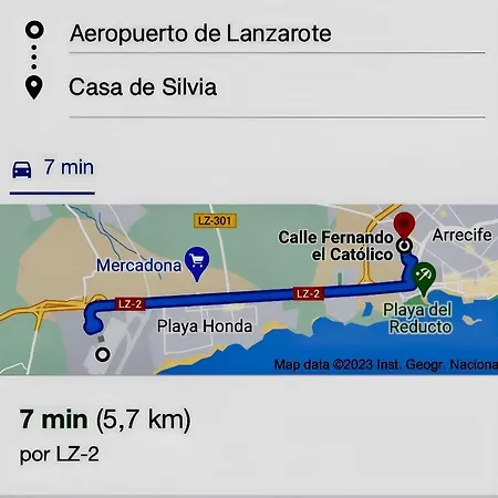 Casa De Silvia Arrecife
